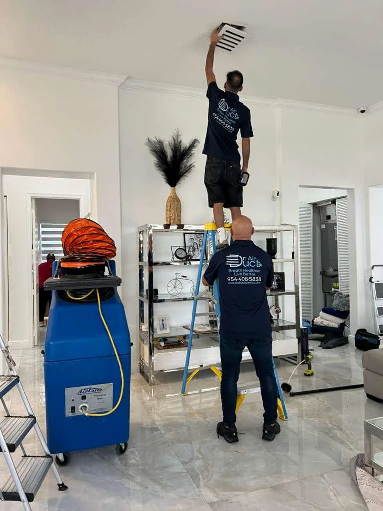 Air duct cleaning by dr air duct