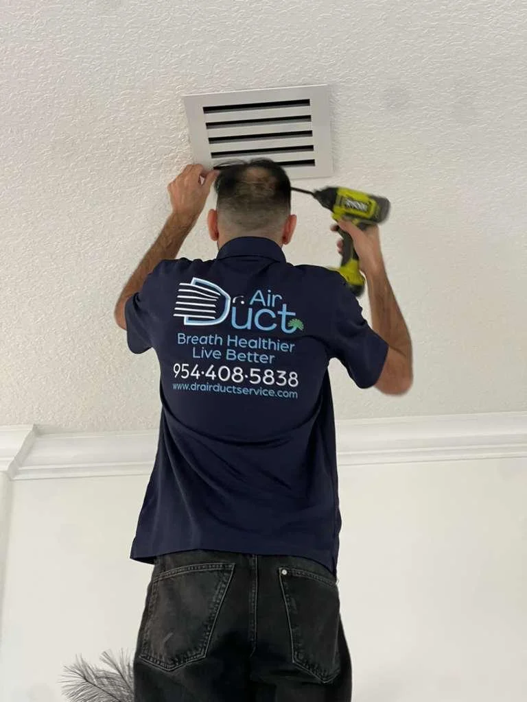Air duct cleaning services by dr air duct
