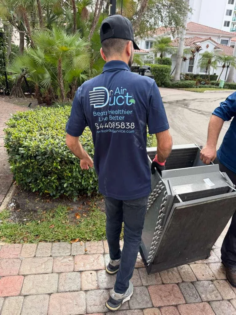 ac cleaning by dr air duct